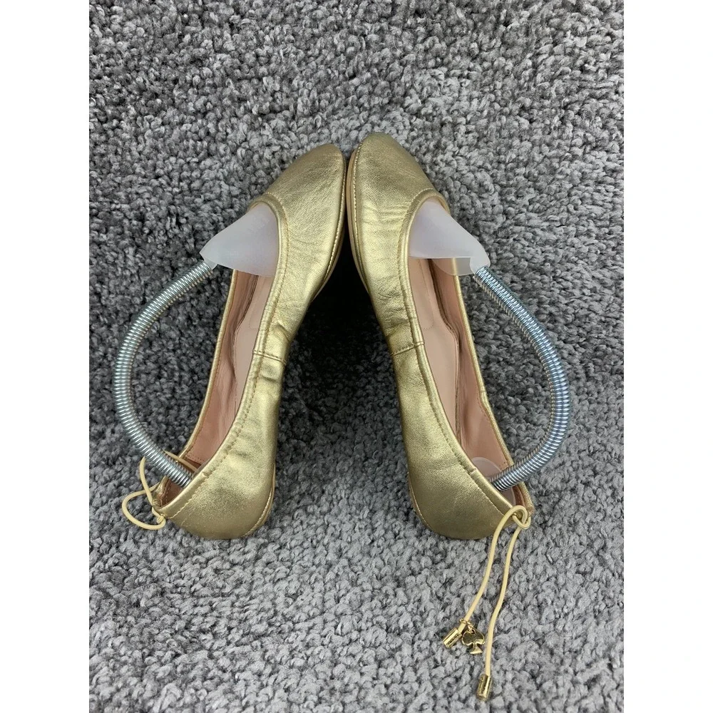 KATE SPADE Foldable Ballet Flats Leather size 6